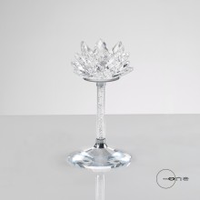 Кристален свещник 14см Lotus